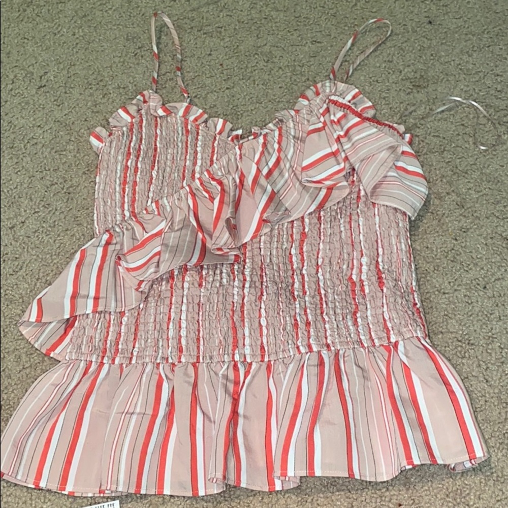 Spaghetti Strap Summer Shirt